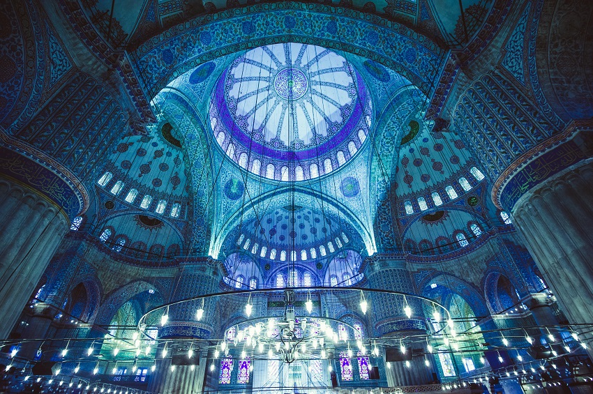 مسجد السلطان احمد، المسجد الأزرق
