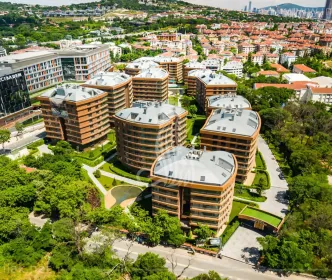 Appartements à vendre dans la partie asiatique d'Istanbul, éligibles à la citoyenneté turque - Résidence Kosuyolu