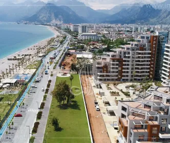 Luxurious Flats for Sale in Antalya Overlooking the Sea