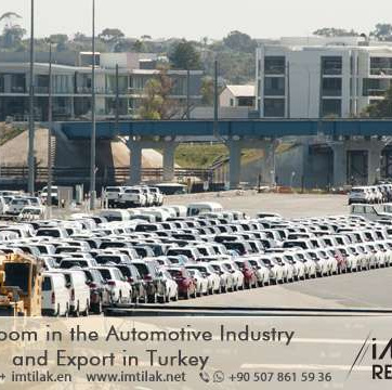 A Big Boom in the Automotive Industry and Export in Turkey