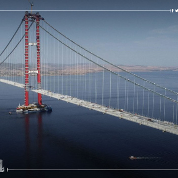 Président turc : le pont suspendu à Çanakkale va raccourcir le temps du voyage à 6 minutes