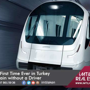 Now a Train Without a Driver in Turkey