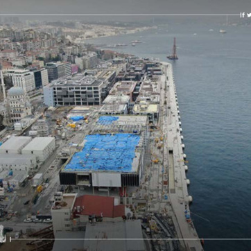 استانبول آماده بهره برداری از بندر گالاتا  در آوریل ۲۰۲۱ می باشد