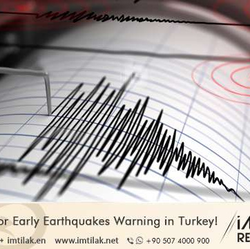 New System for Early Earthquake Warning in Turkey!