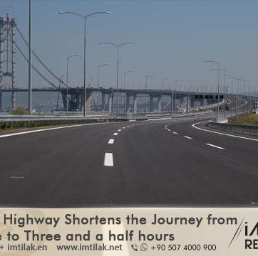 Istanbul-Izmir Highway Shortens the Journey from Nine to Three and a Half Hours