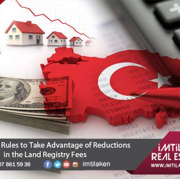 3 Important Rules to Take Advantage of Reductions in the Land Registry Fees