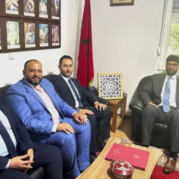 مجموعة امتلاك في ضيافة القنصل المغربي بإسطنبول