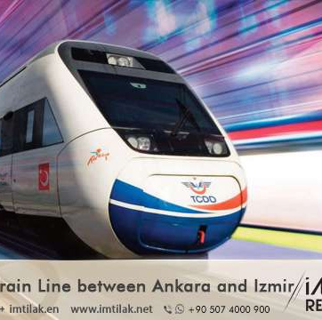 The Express Train Line between Ankara and Izmir