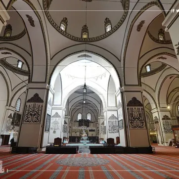 مسجد بورصة الكبير في تركيا - تحفة العمارة الاسلامية