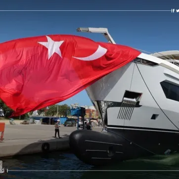 Exports of Turkish ships and yachts increase by 22%