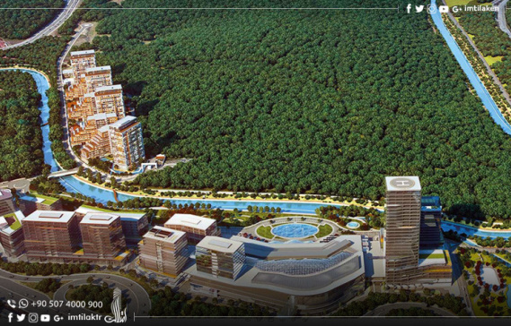 Quartier de la vallée d'Istanbul - Maisons et appartements en pleine nature