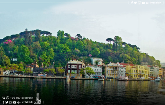 Quartier de Sariyer à Istanbul en détail