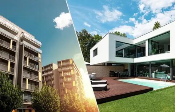 الفلل أم الشقق: أيهما أفضل للاستثمار في عمان؟