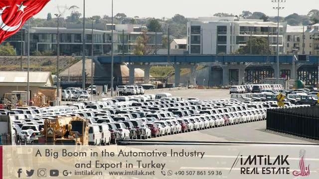 A Big Boom in the Automotive Industry and Export in Turkey