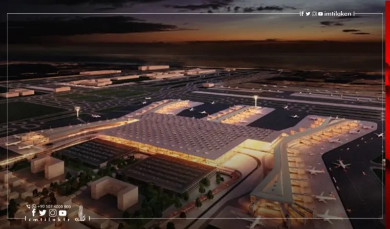 Sans débourser un seul centime pour sa construction ! Les recettes de l'aéroport d'Istanbul dépassent 117 milliards d'euros.