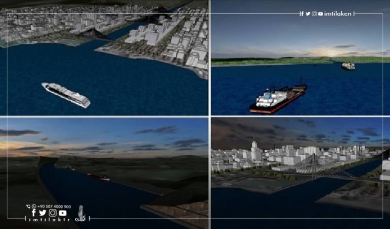 اعلام درباره ایجاد پروژه بزرگ املاک در سواحل کانال استانبول
