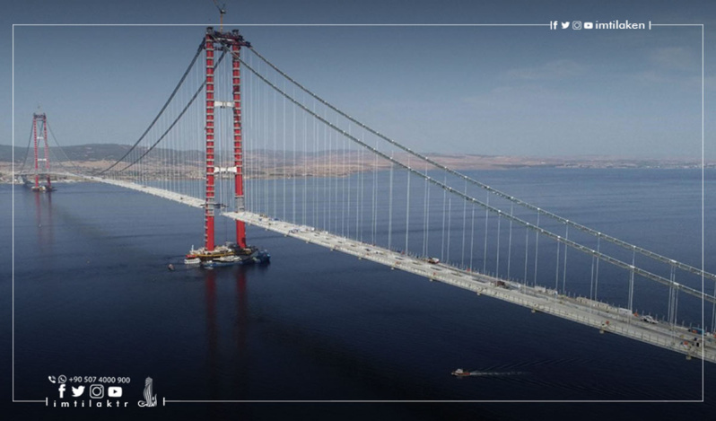 Turkish President: The sky bridge in Çanakkale shortens the crossing of the Strait to 6 minutes