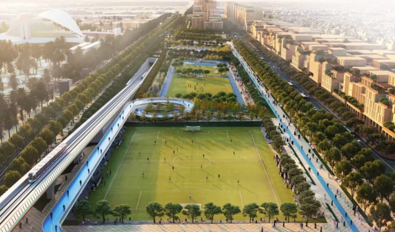 Les biens immobiliers autour du parcours sportif à Riyad : une opportunité d'investissement vibrante au cœur de la capitale