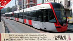 Commencement of Implementing the Eminounu-Alibeykoy Tramway Project in Istanbul Commencement of Implementing the Eminounu-Alibeykoy Tramway Project in Istanbul