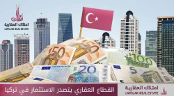 يتصدر القطاع العقاري الاستثمار في تركيا القطاع العقاري يتصدر الاستثمار في تركيا