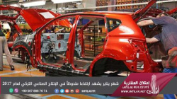 شهر يناير يشهد ارتفاعا ملحوظاً في الإنتاج الصناعي التركي لعام 2017 شهر يناير يشهد ارتفاعا ملحوظاً في الإنتاج الصناعي التركي لعام 2017