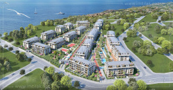 Luxury apartments for sale in Istanbul by the sea - Palm Beach Palm Beach IMT - 299