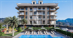 Apartments for sale in Alanya Antalya - Al-Rawabi Complex Al-Rawabi Complex IMT - 803