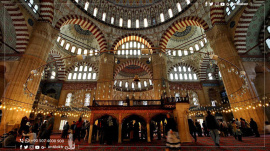 Mosquée Selimiye à Edirne : un véritable chef d'œuvre de l'architecte ottomane en Turquie Mosquée Selimiye à Edirne : un véritable chef d'œuvre de l'architecte ottomane en Turquie