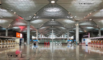 الاستعدادات والتجهيزات في مطار اسطنبول الجديد الاستعدادات في مطار إسطنبول الجديد لاستقبال عيد الفطر
