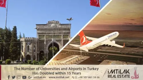 The Number of Universities and Airports in Turkey Has Doubled within 15 Years
