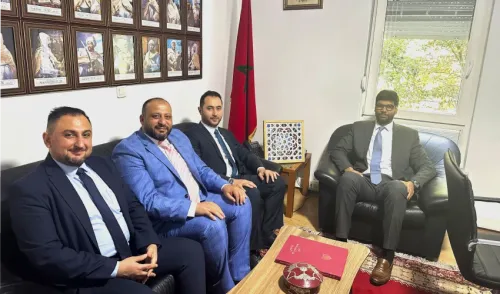 مجموعة امتلاك في ضيافة القنصل المغربي بإسطنبول