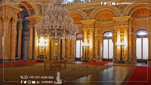 Découvrez le palais de Dolmabahçe à Istanbul, Turquie