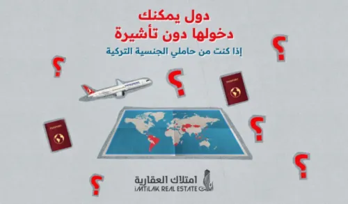 الدول التي يدخلها الجواز التركي بدون فيزا 2026
