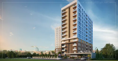 Appartements sur la ligne de transport à vendre à Istanbul - Projet Tinit