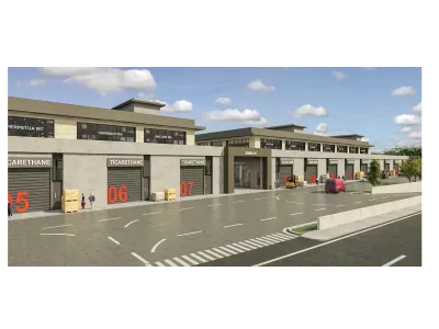 Magasins et entrepôts à vendre à Esenyurt Istanbul - Projet Tim