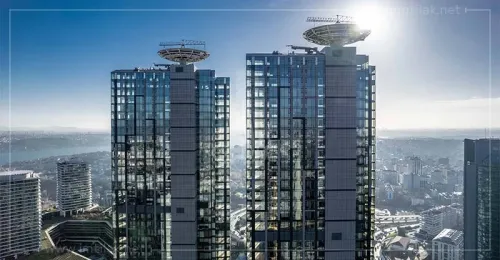 Seafront apartments for sale in Istanbul in ÇİFTÇİ TOWERS project