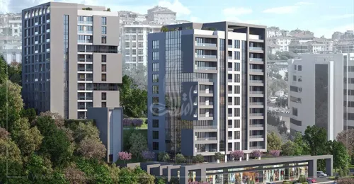 Appartements de luxe à vendre en paiement échelonné à Istanbul, Besiktas - MSAKN BOLAT