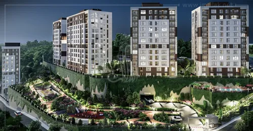 Appartements à vendre près du Bosphore à Istanbul Nouvelles maisons d'Eyup