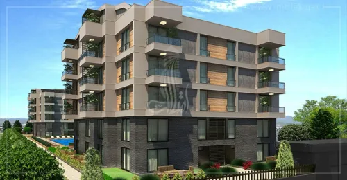Apartments for sale in installments near the airport in Antalya, Rawabi Antalya project