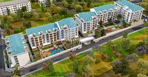 Appartements à vendre à Istanbul sur la ligne Metrobus, adaptés pour la citoyenneté turque - Crescent Plateau