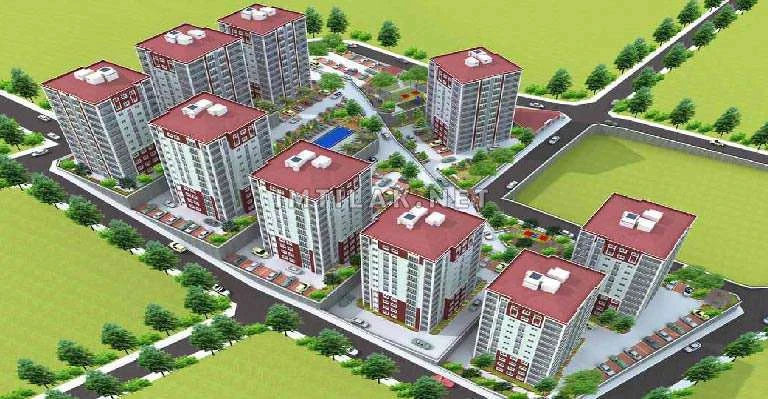 املاک فروشی در ترابزون در پروژه Safir Residence، نزدیک به فرودگاه