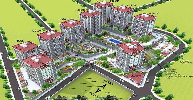 املاک فروشی در ترابزون در پروژه Safir Residence، نزدیک به فرودگاه
