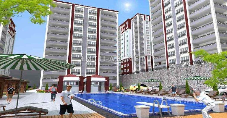 املاک فروشی در ترابزون در پروژه Safir Residence، نزدیک به فرودگاه