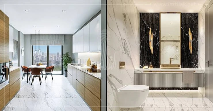 Apartments for sale in Başakşehir with stunning nature views - Nevbahar Project