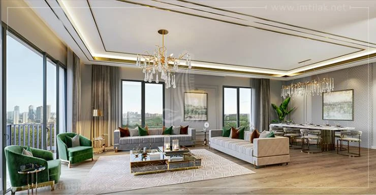 Apartments for sale in Başakşehir with stunning nature views - Nevbahar Project