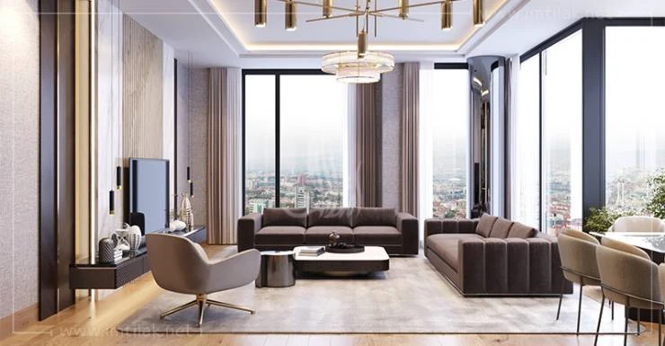 Appartements à vendre avec un plan de paiement facile à Istanbul - Tours de Luxera