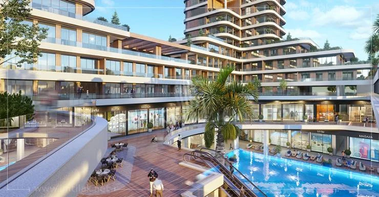 Appartements à vendre avec un plan de paiement facile à Istanbul - Tours de Luxera