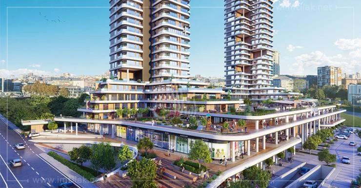 Appartements à vendre avec un plan de paiement facile à Istanbul - Tours de Luxera
