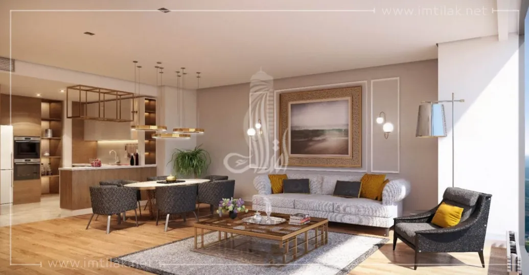 Apartments for sale on installment in the center of Istanbul - Sky Land Complex