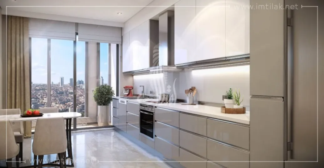 Apartments for sale on installment in the center of Istanbul - Sky Land Complex